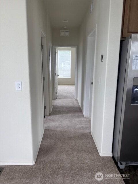4672 Birch Bay Lynden Rd Unit 87, Blaine, WA 98230 - hall featuring carpet flooring and baseboards