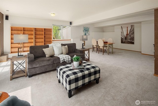 27627 NE 140th Pl, Duvall, WA 98019 - living room with baseboards and light colored carpet