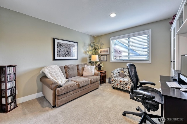 3506 S Grace Ln, Bellingham, WA 98226 - carpeted office space featuring baseboards