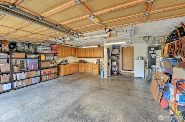 3506 S Grace Ln, Bellingham, WA 98226 - garage featuring fridge