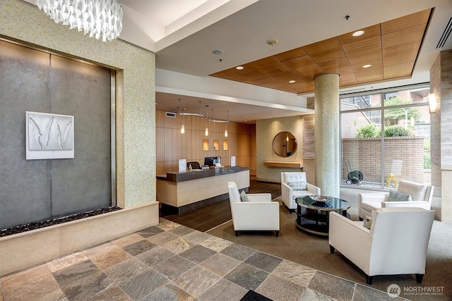 view of reception