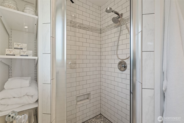 full bath with a stall shower