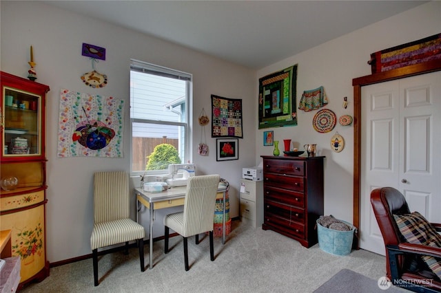 454 S 48th St, Mount Vernon, WA 98274 - view of carpeted home office