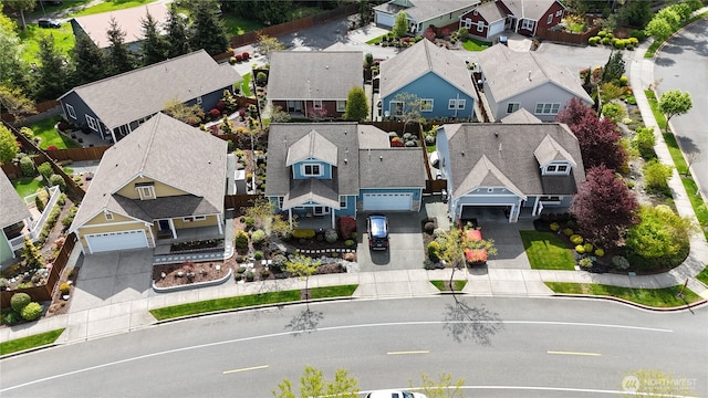 454 S 48th St, Mount Vernon, WA 98274 - birds eye view of property with a residential view