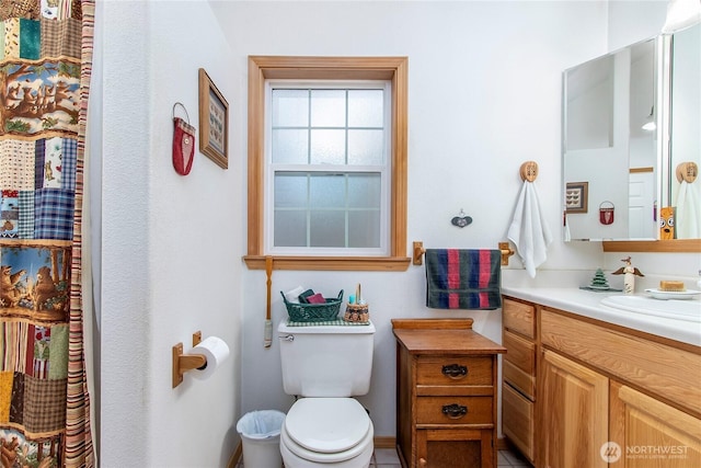121 Sunstone Rd, Packwood, WA 98361 - bathroom featuring vanity and toilet