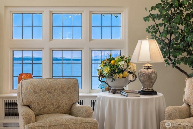 view of living area