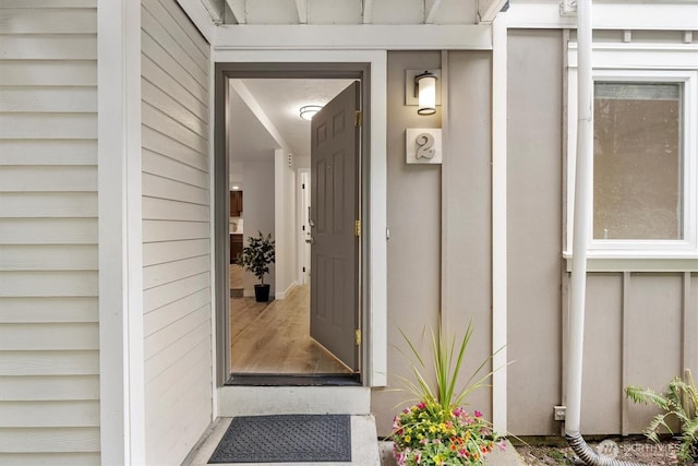 view of property entrance