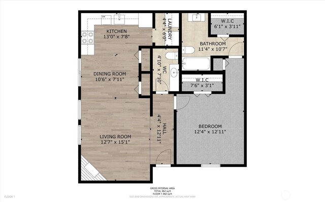 view of layout
