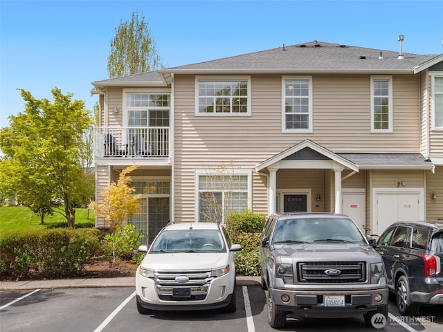 multi unit property with uncovered parking