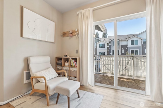 15720 Manor Way Unit C5, Lynnwood, WA 98087 - living area with wood finished floors