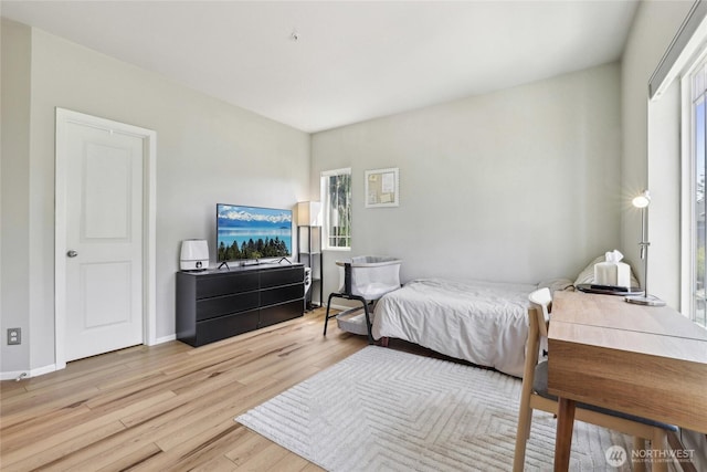 15720 Manor Way Unit C5, Lynnwood, WA 98087 - bedroom with light wood-style floors