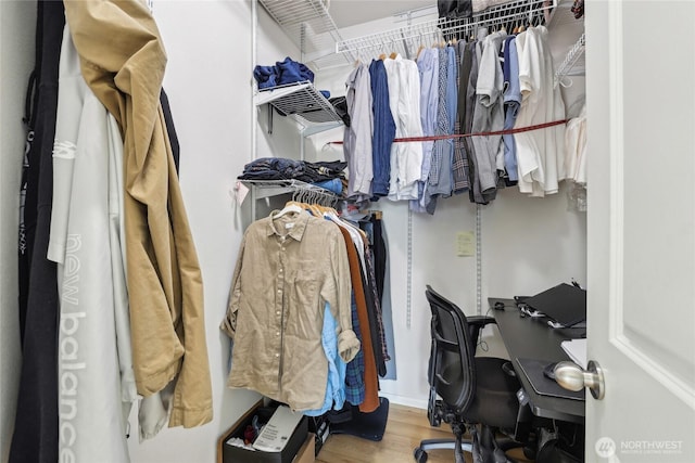 15720 Manor Way Unit C5, Lynnwood, WA 98087 - spacious closet featuring wood finished floors