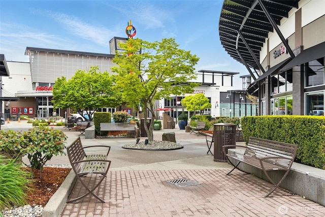 view of property's community