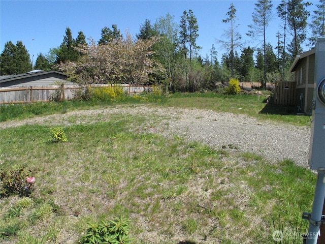 27510 X Ln, Ocean Park, WA 98640 - view of yard with fence
