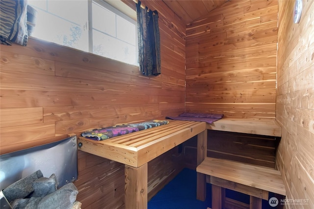 view of sauna / steam room
