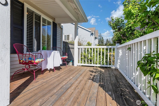 view of deck