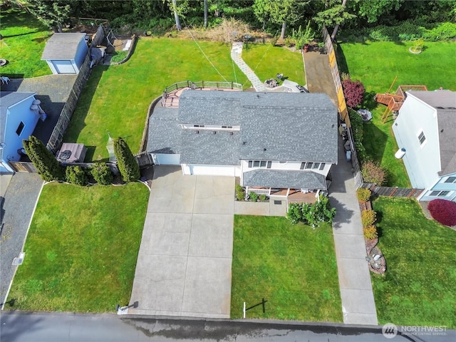 aerial view