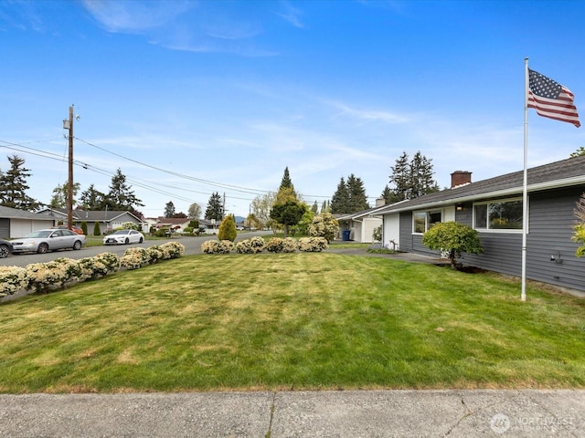 view of yard