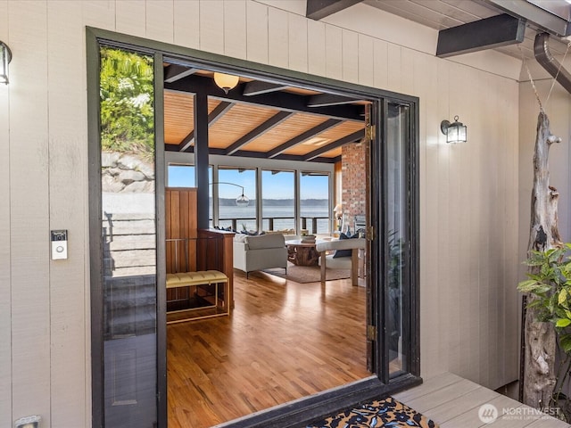 2690 SW 151st Pl, Burien, WA 98166 - doorway to property with a water view