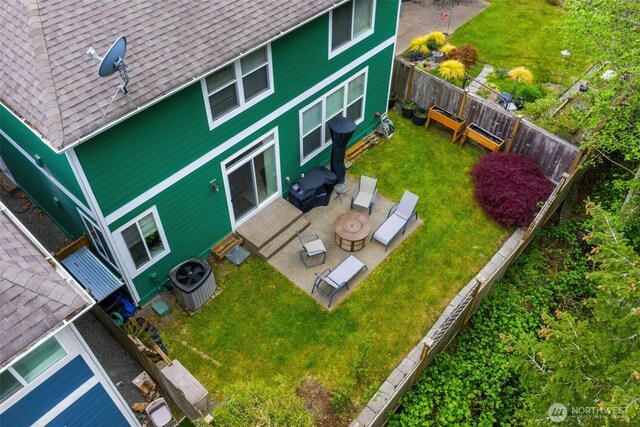 bird's eye view
