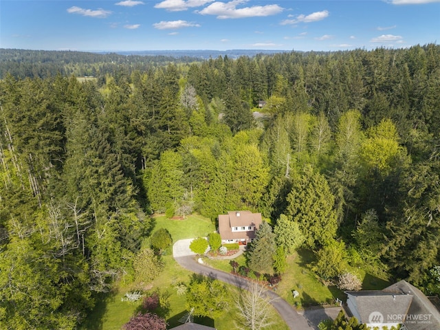 8957 Watson Pl NE, Bremerton, WA 98311 - aerial view with a view of trees