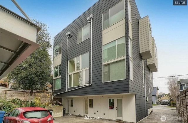 exterior space with a patio
