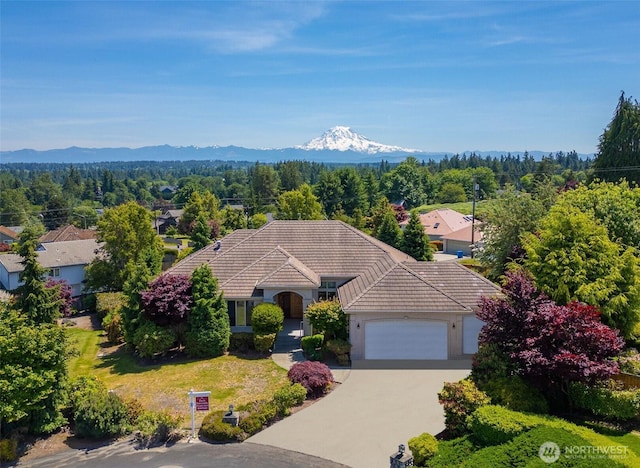 6714 89th Street Ct E, Puyallup, WA 98371 - view of subject property featuring a mountain backdrop
