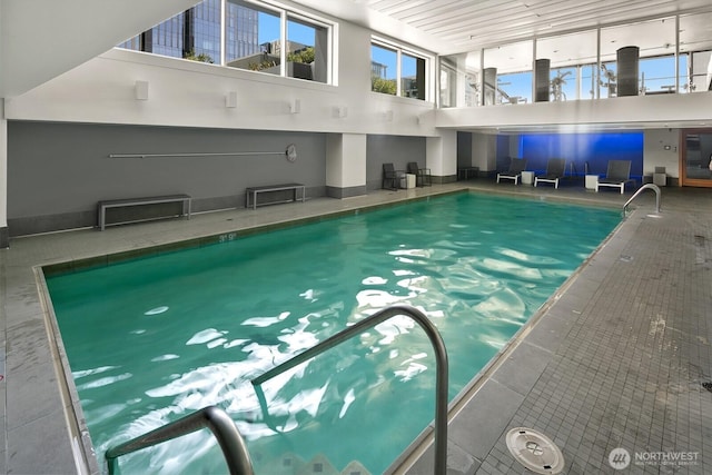 view of pool