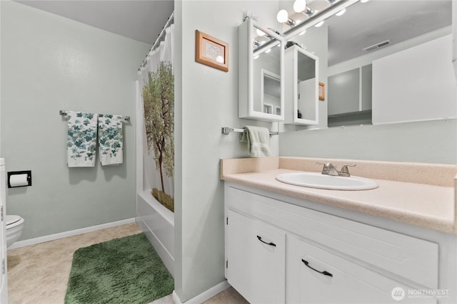 109 Lime St, Omak, WA 98841 - bathroom featuring visible vents, toilet, and vanity