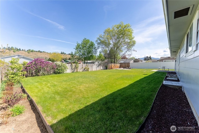 109 Lime St, Omak, WA 98841 - view of yard featuring a fenced backyard