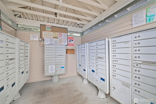 view of community with mail area