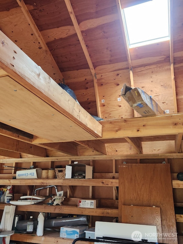 view of storage