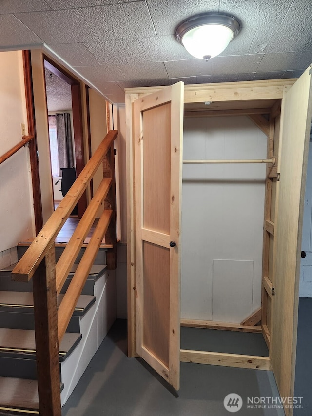 view of closet