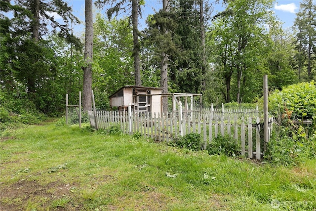 15627 240th St E, Graham, WA 98338 - view of yard featuring an outdoor structure and exterior structure