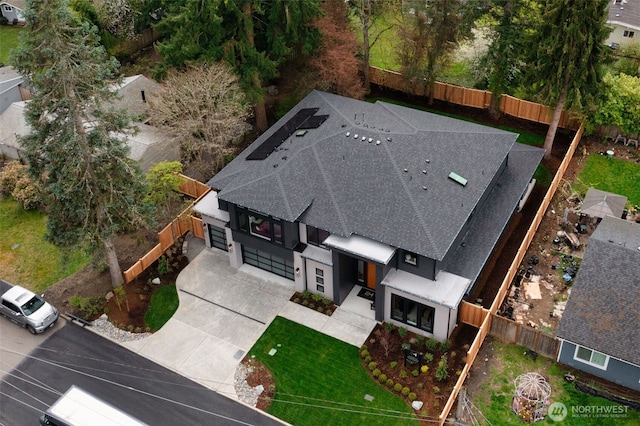 bird's eye view