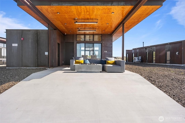 23654 Gorge View Loop NW, Quincy, WA 98848 - view of patio / terrace featuring an outdoor living space