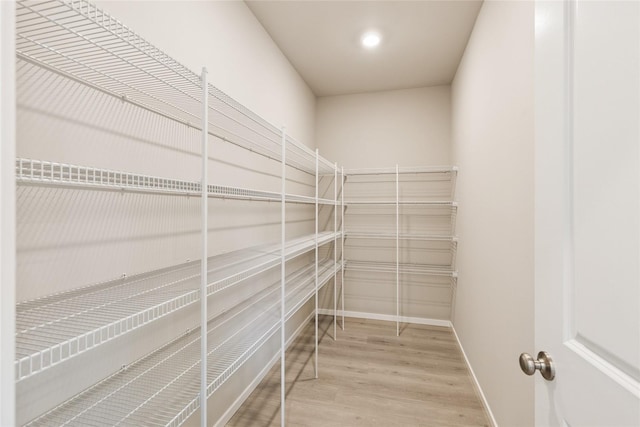 view of storage area