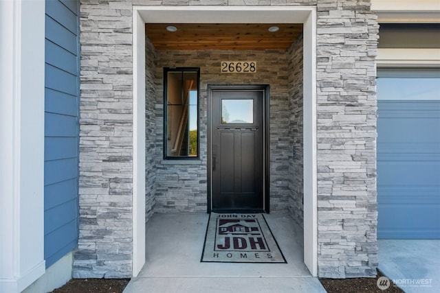 26628 NE 143rd Pl, Duvall, WA 98019 - property entrance featuring stone siding