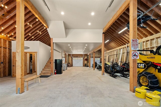 view of stable