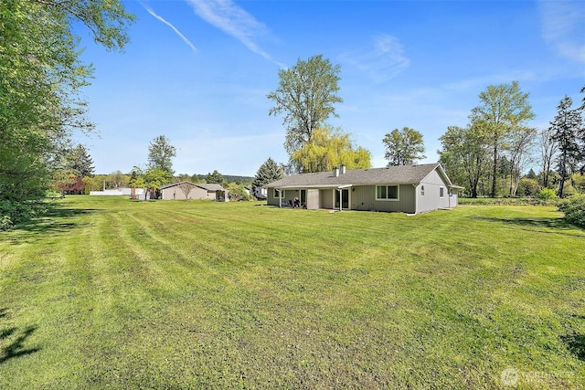 view of yard