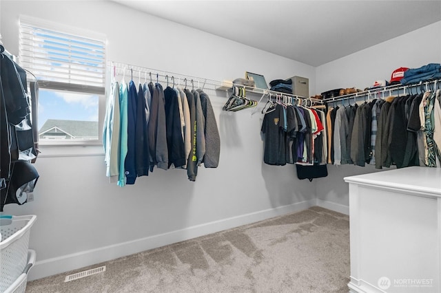 617 S Page St, Buckley, WA 98321 - spacious closet featuring carpet floors and visible vents