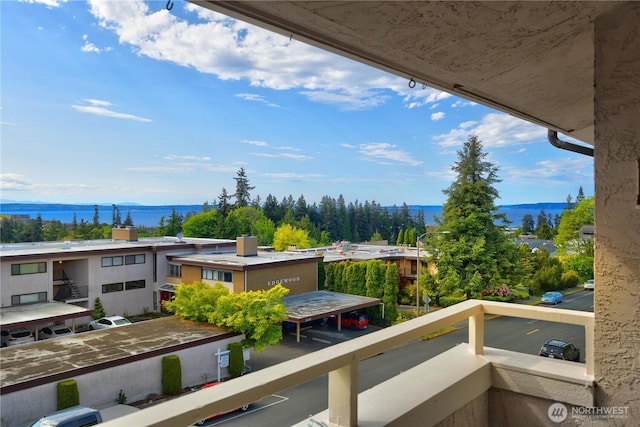 1113 5th Ave S Unit 301, Edmonds, WA 98020 - balcony with a water view