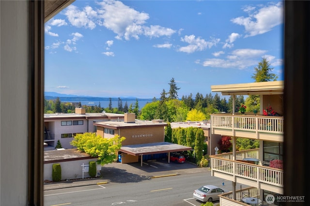 1113 5th Ave S Unit 301, Edmonds, WA 98020 - balcony with a mountain view