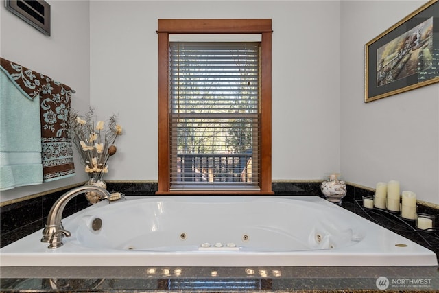 81 N Fawn Dr, Hoodsport, WA 98548 - bathroom with a whirlpool tub