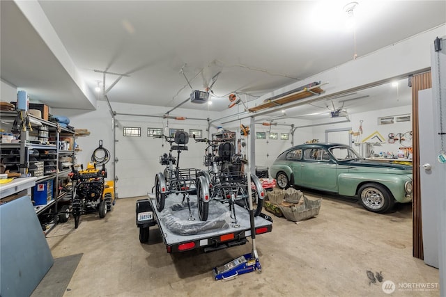 81 N Fawn Dr, Hoodsport, WA 98548 - garage with a garage door opener