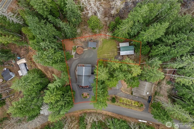 81 N Fawn Dr, Hoodsport, WA 98548 - drone / aerial view