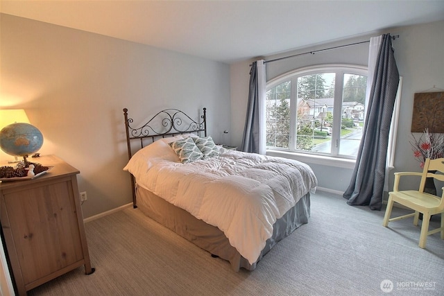 2116 263rd Pl SE, Sammamish, WA 98075 - bedroom with baseboards and light carpet