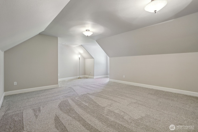 26712 151st St E, Buckley, WA 98321 - bonus room with carpet, baseboards, and lofted ceiling