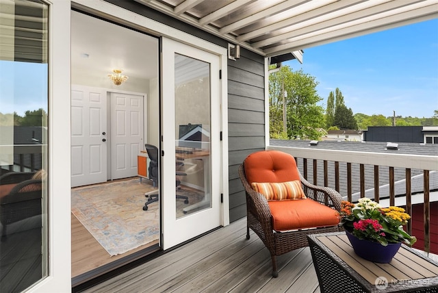 6369 23rd Ave SW, Seattle, WA 98106 - view of wooden terrace