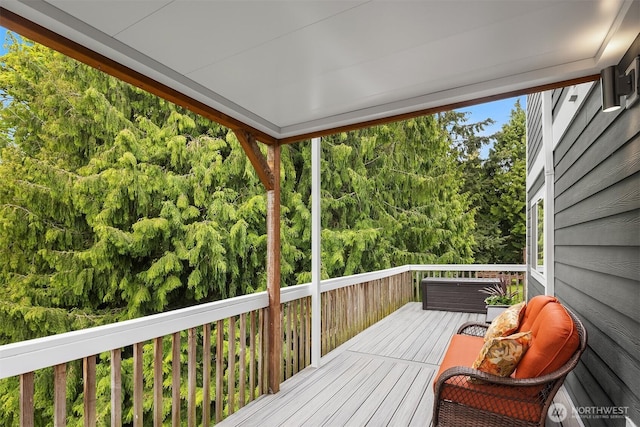 6369 23rd Ave SW, Seattle, WA 98106 - view of deck
